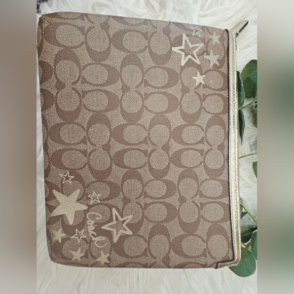 Coach Brown Signature Clutch - Picture 2 of 6